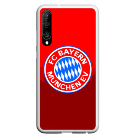 Чехол для Honor P30 с принтом FC Bayern 2018 Paints в Новосибирске, Силикон | Область печати: задняя сторона чехла, без боковых панелей | bayern | fc | бавария | спорт | спортивные | фк | футбол