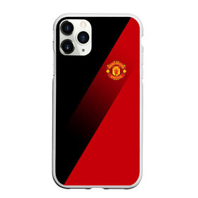 Чехол для iPhone 11 Pro матовый с принтом Manchester United Элита в Новосибирске, Силикон |  | fc | manchester united | манчестер юнайтед | спортивные | футбол