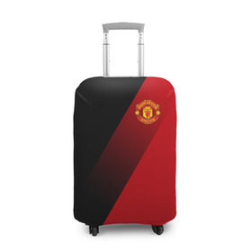 Чехол для чемодана 3D с принтом Manchester United Элита в Новосибирске, 86% полиэфир, 14% спандекс | двустороннее нанесение принта, прорези для ручек и колес | fc | manchester united | манчестер юнайтед | спортивные | футбол