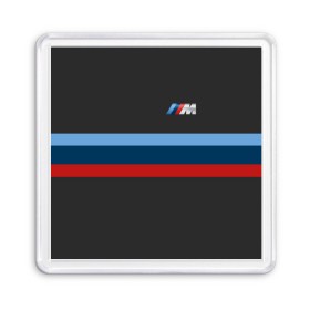 Магнит 55*55 с принтом BMW 2018 M Sport в Новосибирске, Пластик | Размер: 65*65 мм; Размер печати: 55*55 мм | bmw | автомобиль | автомобильные | бмв | машины