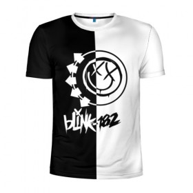 Мужская футболка 3D спортивная с принтом Blink-182 в Новосибирске, 100% полиэстер с улучшенными характеристиками | приталенный силуэт, круглая горловина, широкие плечи, сужается к линии бедра | blink | альтернативный рок | блинк | марк хоппус | музыка | мэтт скиба | панк рок | поп панк | рок | скейт панк | трэвис баркер
