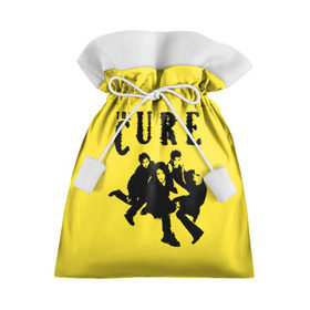 Подарочный 3D мешок с принтом The Cure в Новосибирске, 100% полиэстер | Размер: 29*39 см | robert smith | rock band | the cure | uk | британия | роберт смит | рок группа