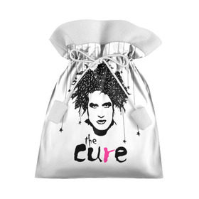 Подарочный 3D мешок с принтом The Cure в Новосибирске, 100% полиэстер | Размер: 29*39 см | robert smith | rock band | the cure | uk | британия | роберт смит | рок группа