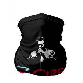Бандана-труба 3D с принтом The Cure в Новосибирске, 100% полиэстер, ткань с особыми свойствами — Activecool | плотность 150‒180 г/м2; хорошо тянется, но сохраняет форму | robert smith | rock band | the cure | uk | британия | роберт смит | рок группа