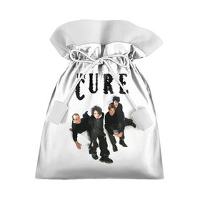 Подарочный 3D мешок с принтом The Cure в Новосибирске, 100% полиэстер | Размер: 29*39 см | 