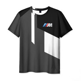 Мужская футболка 3D с принтом BMW Sport Design в Новосибирске, 100% полиэфир | прямой крой, круглый вырез горловины, длина до линии бедер | bmw | автомобильные | бмв | машины