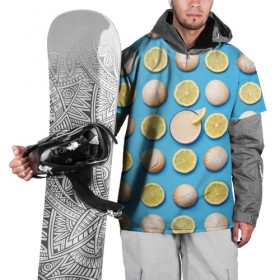 Накидка на куртку 3D с принтом NL в Новосибирске, 100% полиэстер |  | Тематика изображения на принте: energy diet | nl | нл