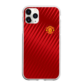 Чехол для iPhone 11 Pro матовый с принтом Manchester United Sportwear в Новосибирске, Силикон |  | emirates | fc | manchester united | геометрия | манчестер юнайтед | спорт | футбол | футбольный клуб | эмблема