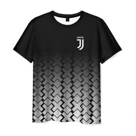 Мужская футболка 3D с принтом Juventus 2018 X Sport в Новосибирске, 100% полиэфир | прямой крой, круглый вырез горловины, длина до линии бедер | fc | juventus | спорт | спортивные | фк | футбол | ювентус