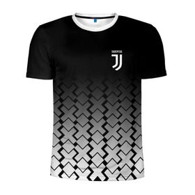 Мужская футболка 3D спортивная с принтом Juventus 2018 X Sport в Новосибирске, 100% полиэстер с улучшенными характеристиками | приталенный силуэт, круглая горловина, широкие плечи, сужается к линии бедра | Тематика изображения на принте: fc | juventus | спорт | спортивные | фк | футбол | ювентус