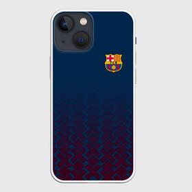 Чехол для iPhone 13 mini с принтом FC Barca 2018 Creative uniform в Новосибирске,  |  | fc | fc barcelona | fcb | барселона | спорт | спортивные | фк | футбол
