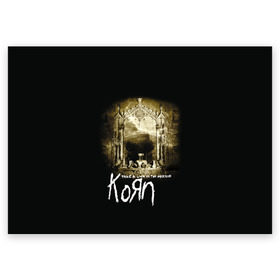 Поздравительная открытка с принтом Korn take a look in the mirror в Новосибирске, 100% бумага | плотность бумаги 280 г/м2, матовая, на обратной стороне линовка и место для марки
 | korn | koяn | альтернативный | арвизу | гранж | группа | дэвис | зеркало | корн | коян | лузье | манки | метал | музыка | нюметал | панк | песни | рок | уэлч | филди | филипп | хэд | шаффер