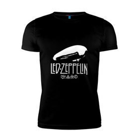 Мужская футболка премиум с принтом Led Zeppelin дирижабль в Новосибирске, 92% хлопок, 8% лайкра | приталенный силуэт, круглый вырез ворота, длина до линии бедра, короткий рукав | led | led zeppelin | блюз | группа | джимми пейдж | джон генри бонэм | джон пол джонс | лед зепелен | лед зеппелин | метал | роберт плант | рок | тяжелый | фолк | хард | хардрок | хеви | хевиметал