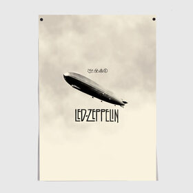 Постер с принтом Led Zeppelin в Новосибирске, 100% бумага
 | бумага, плотность 150 мг. Матовая, но за счет высокого коэффициента гладкости имеет небольшой блеск и дает на свету блики, но в отличии от глянцевой бумаги не покрыта лаком | led | led zeppelin | блюз | группа | джимми пейдж | джон генри бонэм | джон пол джонс | лед зепелен | лед зеппелин | метал | роберт плант | рок | тяжелый | фолк | хард | хардрок | хеви | хевиметал