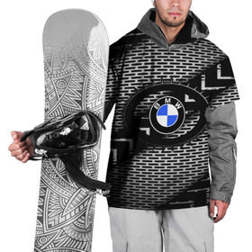 Накидка на куртку 3D с принтом BMW Carboniferous 2018 в Новосибирске, 100% полиэстер |  | Тематика изображения на принте: abstraction | carboniferous | карбон | текстуры