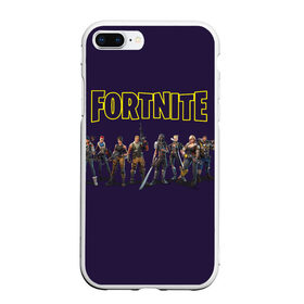 Чехол для iPhone 7Plus/8 Plus матовый с принтом Fortnite heroes в Новосибирске, Силикон | Область печати: задняя сторона чехла, без боковых панелей | epic games | fort | fortnite battle | fortnite battle royale | fortnite royale | survival | королевский битва