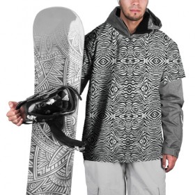 Накидка на куртку 3D с принтом Зебра в Новосибирске, 100% полиэстер |  | африка | зебра | текстура
