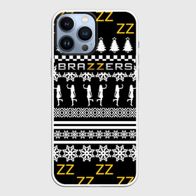 Чехол для iPhone 13 Pro Max с принтом BRAZZERS НОВОГОДНИЙ | БРАЗЗЕРС в Новосибирске,  |  | brand | brazzers | fake taxi | faketaxi | hub | mode | new year | playboy | бразерс | бренд | мода | новогодний | новогодний brazzers | новогодний браззерс | новый год | фейк такси