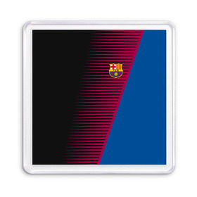 Магнит 55*55 с принтом FC Barca 2018 Creative uniform в Новосибирске, Пластик | Размер: 65*65 мм; Размер печати: 55*55 мм | fc | fc barcelona | fcb | барселона | спорт | спортивные | фк | футбол | футбольный клуб