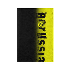 Обложка для паспорта матовая кожа с принтом FC Borussia 2018 Original в Новосибирске, натуральная матовая кожа | размер 19,3 х 13,7 см; прозрачные пластиковые крепления | borussia dortmund | fc | боруссия | спорт | спортивные | фк | футбол | футбольный клуб