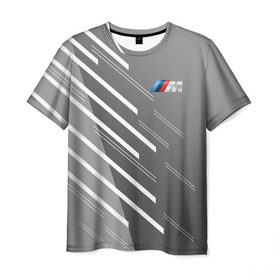 Мужская футболка 3D с принтом BMW 2018 M Sport в Новосибирске, 100% полиэфир | прямой крой, круглый вырез горловины, длина до линии бедер | bmw | автомобильные | бмв | машины