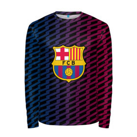 Мужской лонгслив 3D с принтом FC Barca 2018 Creative uniform в Новосибирске, 100% полиэстер | длинные рукава, круглый вырез горловины, полуприлегающий силуэт | Тематика изображения на принте: fc | fc barcelona | fcb | барселона | спорт | спортивные | фк | футбол | футбольный клуб