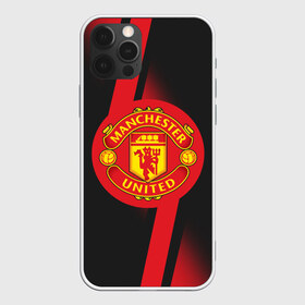 Чехол для iPhone 12 Pro Max с принтом F C M U 2018 Storm в Новосибирске, Силикон |  | fc | manchester united | манчестер юнайтед | спорт | спортивные | фк | футбол | футбольный клуб