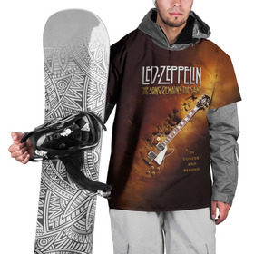 Накидка на куртку 3D с принтом Led Zeppelin в Новосибирске, 100% полиэстер |  | led | led zeppelin | блюз | группа | джимми пейдж | джон генри бонэм | джон пол джонс | лед зепелен | лед зеппелин | метал | роберт плант | рок | тяжелый | фолк | хард | хардрок | хеви | хевиметал