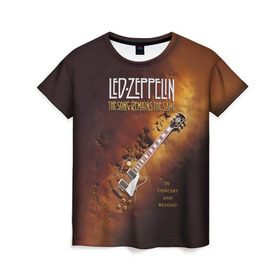Женская футболка 3D с принтом Led Zeppelin в Новосибирске, 100% полиэфир ( синтетическое хлопкоподобное полотно) | прямой крой, круглый вырез горловины, длина до линии бедер | led | led zeppelin | блюз | группа | джимми пейдж | джон генри бонэм | джон пол джонс | лед зепелен | лед зеппелин | метал | роберт плант | рок | тяжелый | фолк | хард | хардрок | хеви | хевиметал