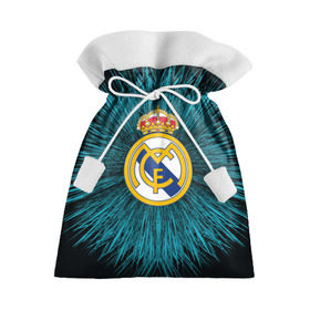 Подарочный 3D мешок с принтом Real Madrid 2018 Abstract в Новосибирске, 100% полиэстер | Размер: 29*39 см | fc | real madrid | реал мадрид | спорт | спортивные | фк | футбол | футбольный клуб