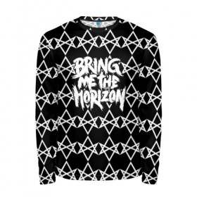 Мужской лонгслив 3D с принтом Bring Me the Horizon в Новосибирске, 100% полиэстер | длинные рукава, круглый вырез горловины, полуприлегающий силуэт | bmth | bring me the horizon | альтернативный метал | альтернативный рок | бмтх | бмтш | группа | достань для меня горизонт | дэткор | метал | рок | электроник рок