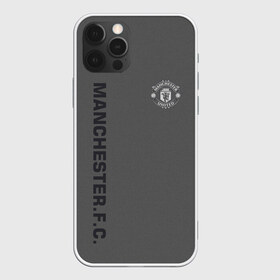 Чехол для iPhone 12 Pro Max с принтом F C M U 2018 Vintage в Новосибирске, Силикон |  | Тематика изображения на принте: fc | manchester united | манчестер юнайтед | спорт | спортивные | фк | футбол | футбольный клуб