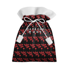 Подарочный 3D мешок с принтом Depeche Mode в Новосибирске, 100% полиэстер | Размер: 29*39 см | depeche mode | вестник моды | депеш мод | дэйв гаан | мартин гор | роза | энди флетчер