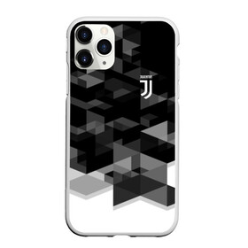 Чехол для iPhone 11 Pro матовый с принтом JUVENTUS GEOMETRY SPORT в Новосибирске, Силикон |  | fc | juventus | спорт | спортивные | фк | футбол | футбольный клуб | ювентус