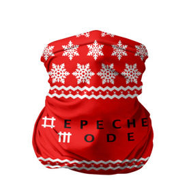 Бандана-труба 3D с принтом Праздничный Depeche Mode в Новосибирске, 100% полиэстер, ткань с особыми свойствами — Activecool | плотность 150‒180 г/м2; хорошо тянется, но сохраняет форму | depeche mode | вестник моды | депеш мод | дэйв гаан | мартин гор | новогодний | новый год | праздник | рождество | роза | снежинки | энди флетчер