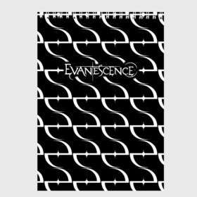 Скетчбук с принтом Evanescence в Новосибирске, 100% бумага
 | 48 листов, плотность листов — 100 г/м2, плотность картонной обложки — 250 г/м2. Листы скреплены сверху удобной пружинной спиралью | evanescence | альтернативный | готик | группа | джен маджура | исчезновение | метал | ню | рок | тим маккорд | трой маклоухорн | уилл хант | хард | эванесенс | эми ли