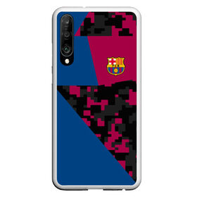 Чехол для Honor P30 с принтом FC Barca 2018 Creative uniform в Новосибирске, Силикон | Область печати: задняя сторона чехла, без боковых панелей | fc | fc barcelona | fcb | барселона | спорт | спортивные | фк | футбол | футбольный клуб