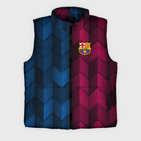 Мужской жилет утепленный 3D с принтом FC Barca 2018 Creative uniform в Новосибирске,  |  | fc | fc barcelona | fcb | барселона | спорт | спортивные | фк | футбол | футбольный клуб