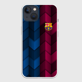 Чехол для iPhone 13 с принтом FC Barca 2018 Creative uniform в Новосибирске,  |  | fc | fc barcelona | fcb | барселона | спорт | спортивные | фк | футбол | футбольный клуб