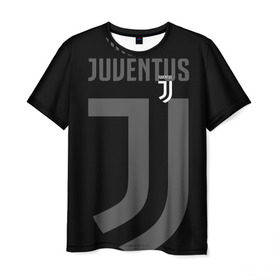 Мужская футболка 3D с принтом Juventus 2018 Original в Новосибирске, 100% полиэфир | прямой крой, круглый вырез горловины, длина до линии бедер | fc | juventus | спорт | спортивные | фк | футбол | футбольный клуб | ювентус