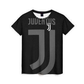 Женская футболка 3D с принтом Juventus 2018 Original в Новосибирске, 100% полиэфир ( синтетическое хлопкоподобное полотно) | прямой крой, круглый вырез горловины, длина до линии бедер | fc | juventus | спорт | спортивные | фк | футбол | футбольный клуб | ювентус