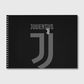 Альбом для рисования с принтом Juventus 2018 Original в Новосибирске, 100% бумага
 | матовая бумага, плотность 200 мг. | fc | juventus | спорт | спортивные | фк | футбол | футбольный клуб | ювентус