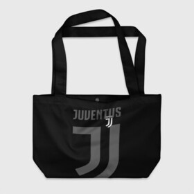 Пляжная сумка 3D с принтом Juventus 2018 Original в Новосибирске, 100% полиэстер | застегивается на металлическую кнопку; внутренний карман застегивается на молнию. Стенки укреплены специальным мягким материалом, чтобы защитить содержимое от несильных ударов
 | fc | juventus | спорт | спортивные | фк | футбол | футбольный клуб | ювентус