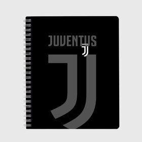 Тетрадь с принтом Juventus 2018 Original в Новосибирске, 100% бумага | 48 листов, плотность листов — 60 г/м2, плотность картонной обложки — 250 г/м2. Листы скреплены сбоку удобной пружинной спиралью. Уголки страниц и обложки скругленные. Цвет линий — светло-серый
 | fc | juventus | спорт | спортивные | фк | футбол | футбольный клуб | ювентус