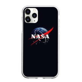 Чехол для iPhone 11 Pro матовый с принтом NASA в Новосибирске, Силикон |  | 