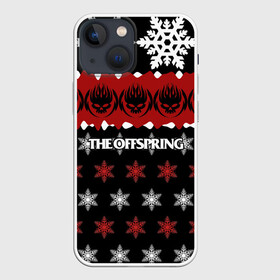 Чехол для iPhone 13 mini с принтом Праздничный The Offspring в Новосибирске,  |  | the offspring | офспринг | оффспринг | рок