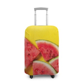 Чехол для чемодана 3D с принтом арбуз в Новосибирске, 86% полиэфир, 14% спандекс | двустороннее нанесение принта, прорези для ручек и колес | berry | food | fruit | health | rest | summer | vegan | vegetarianism | vitamins | watermelon | арбуз | веган | вегетарианство | витамины | еда | здоровье | лето | отдых | фрукты | ягода