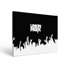 Холст прямоугольный с принтом Linkin Park в Новосибирске, 100% ПВХ |  | bennington | chester | linkin park | альтернативный | беннингтон | группа | ленкин | линкин | майк | метал | музыкант | ню | нюметал | парк | певец | рок | рэп | честер | электроник