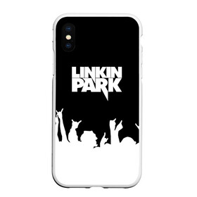 Чехол для iPhone XS Max матовый с принтом Linkin Park в Новосибирске, Силикон | Область печати: задняя сторона чехла, без боковых панелей | bennington | chester | linkin park | альтернативный | беннингтон | группа | ленкин | линкин | майк | метал | музыкант | ню | нюметал | парк | певец | рок | рэп | честер | электроник