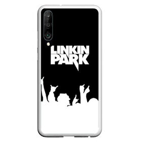 Чехол для Honor P30 с принтом Linkin Park в Новосибирске, Силикон | Область печати: задняя сторона чехла, без боковых панелей | bennington | chester | linkin park | альтернативный | беннингтон | группа | ленкин | линкин | майк | метал | музыкант | ню | нюметал | парк | певец | рок | рэп | честер | электроник